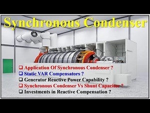 What is Synchronous Condenser | Application of Synchronous Condenser | Siemens Synchronous Condenser