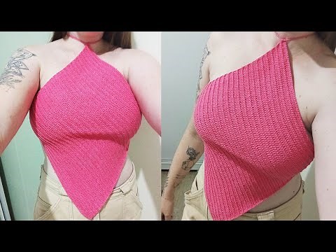 Beautiful and easy to make CROCHET CROPPED TOP | STEP BY STEP
