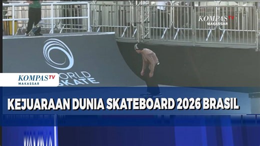 Kejuaraan Dunia Skateboard 2026 Brasil, Indonesia Turunkan Tujuh Atlet