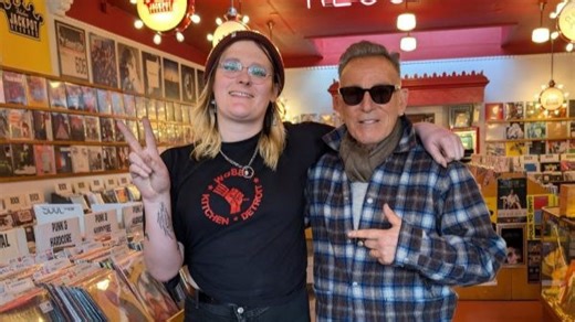 Bruce Springsteen makes surprise visit to Southeast Portland record store