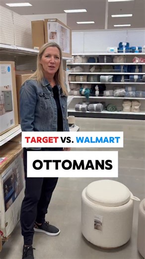 One of the most common questions we get every year in our Facebook group is: Which dorm storage ottomans are actually sturdy? Students often use them as a step to get into raised dorm beds but storage ottomans have removable lids and hollow centers, so not all of them hold up. So we went to Target and Walmart to test a few in real life the way a student would actually use them. What we look for when testing: • sturdy construction (no wobble or sinking lid) • the right height for raised dorm beds