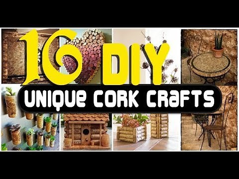 16 DIY Unique Cork Crafts