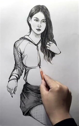Charcoal Drawing | Experiencing What Perfect Line Quality Feels Like