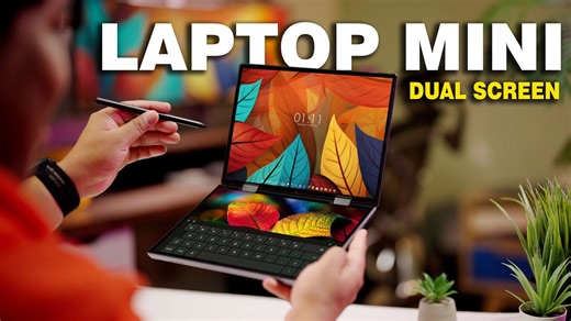 Tahun 2025 Laptop MURAH makin CANGGIH Punya DUAL-SCREEN RAM 16GB & SSD 512GB