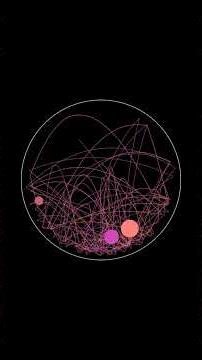 Procedural Zen #652: Turmoil to Unity | Several Leaping Buds ASMR #animation #asmr #bounce #clack