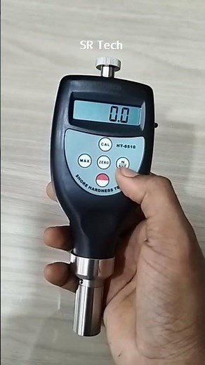 Digital Shore A Hardness Tester. Rubber Hardness Tester(English).HT6510A. #hardnesstester #durometer