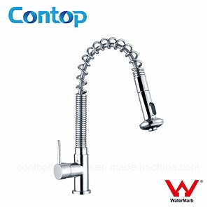[Hot Item] Watermark Approval Spring Pull-out Kitchen Mixer Tap