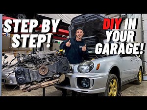 How To Pull a Subaru Engine!! (WRX)
