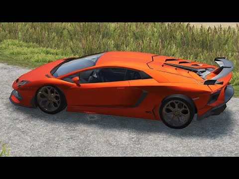 Lamborghini Aventadoor SVJ mod [Beamng.Drive]