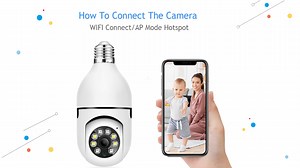 Watch Tuya APP Connection Instruction, BESDERSEC Light Bulb Camera on Amazon Live