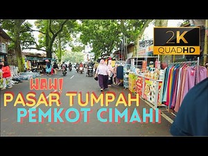 Sunday Morning at Traditional Market PEMKOT CIMAHI🇮🇩 | Current Conditions | Virtual Walking Tour