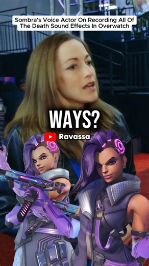 Sombra's Voice Actor On Recording All Of The Death Sound Effects In Overwatch