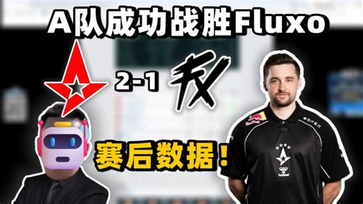 AI玩机器看A队成功战胜Fluxo赛后数据！呼吸今天发挥太掉了！