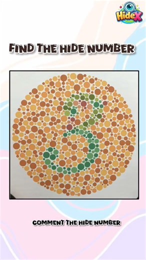 Find the Hide number #braintest #puzzle #challenge