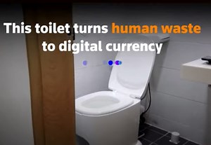 WATCH: A toilet in South Korea turns your poop into energy and you get paid to use it