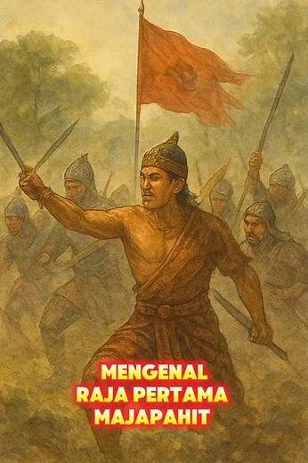 Raden Wijaya: The figure who founded Majapahit #folklore #history #javahistory #archipelagohistory