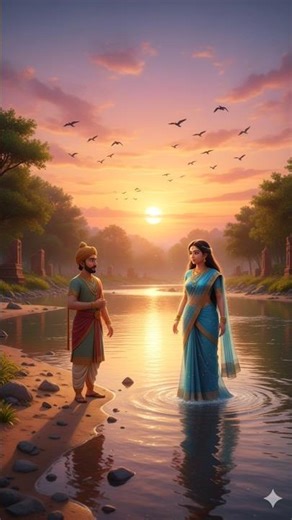 starting of Mahabharata part 1 #cartoon #ai #mahabharat