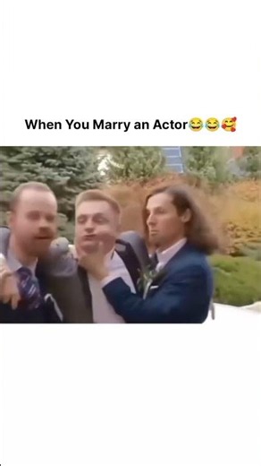 "When he is an excellent actor" #dadjokes #wedding #funnyvideo