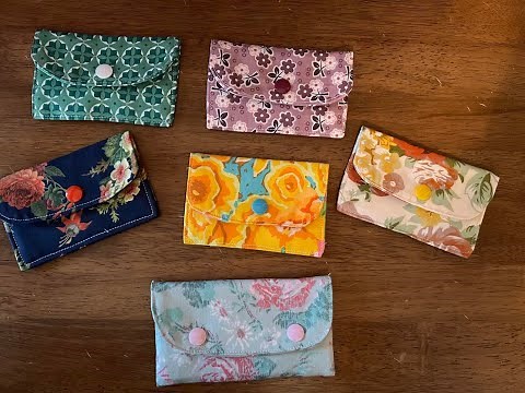 EASY FIVE MINUTE CARD/WALLET HOLDER