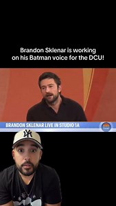 Brandon Sklenar is working on his Batman voice for the DCU. #Batman #DCU #BrandonSklenar #JamesGunn | arris_quinones