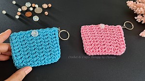 57K views · 239 reactions | DIY crochet small bag keychain #crochetminibag #crochetsmallbag #crochetkeychain #crochet #crochetdiy #crochetprojects #crochettutorial | Crochet & Crafts Therapy | Facebook