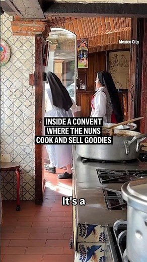 Inside a convent where the nuns cook and sell goodies