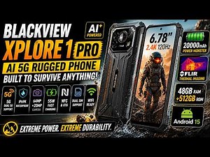 Blackview XPLORE 1 Review Walkie Talkie Rugged Phone Beast