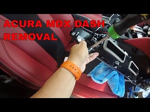 Remove Your Acura Mdx's Dash Trim In Under 5 Minutes!