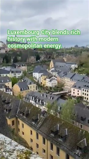 Luxembourg City, the captivating capital of the Grand Duchy of Luxembourg. #luxembourg
