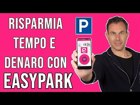 EASYPARK tutorial in Italian, a hands-on experience with the app, and why you should use it.