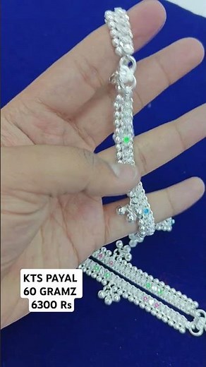 Beautiful Anklets For Your Functions ✨💗 #diamond #payalcollection #silveranklet