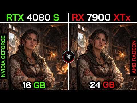 RX 7900 XTX VS RTX 4080 SUPER+ Ryzen™ 7 9800X3D : TEST IN 20 GAMES