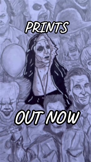 Halloween Horror Series Artwork Prints Available Now