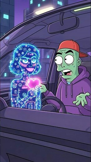 Alien Uber Driver Accidentally Goes on a Date 😳💫