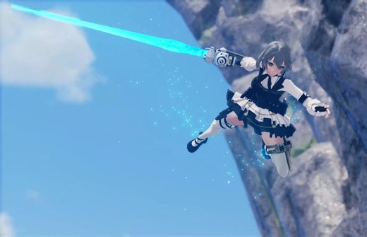 PSO2NGS自机角色开场动画）