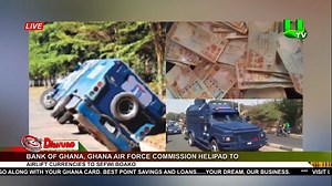 Bank of Ghana, Ghana Air Force commission helipad to airlift currencies to Sefwi Boako #UTVNews | UTV Ghana