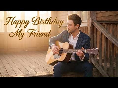 Happy Birthday My Friend 🎂 | Birthday Song for Best Friend