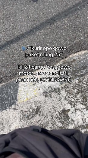 J&T Cargo Semarang Candisari – Kurir Paket Pakai Motor