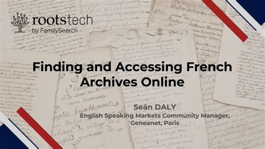 Finding and Accessing French Archives Online