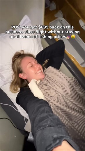 @emmasolotravels on Instagram: "YOU’RE CHECKING FLIGHT PRICES AT THE WRONG TIME😂😭 Most travel advice tells you when to book… Tuesdays. Incognito tabs. 2am “cheap flight” rules. Price alerts🚨 All of it focuses on the moment before you pay BUT the bigger mistake happens after…. I booked this flight like normal, forgot about it… and later got $695 back when the price dropped. No timing. No tracking. No staying up at stupid hours. Repriced watches your flights and hotels after you book and refund