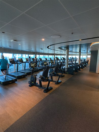 Star Princess Gym Experience on Princess Cruises