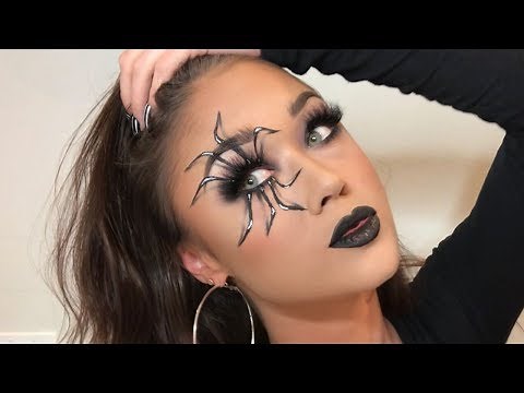 SPIDER EYE HALLOWEEN MAKEUP