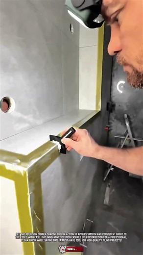 How This Corner Finishing Tool Creates Perfectly Smooth Edges!