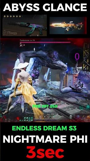 ONCE HUMAN POWER OF CLASSIC MODS NIGHTMARE PHI KAM ABYSS GLANCE🥶#oncehuman