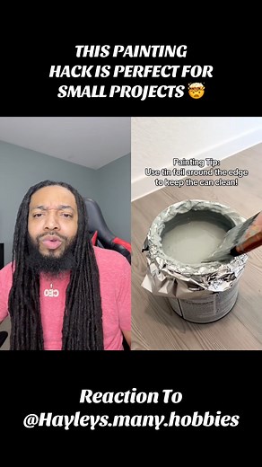 160K views · 789 reactions | This painting hack is perfect for small projects 勞 Reaction To @hayleys.many.hobbies #LifeHacks | Lifesbook_ceo | Facebook