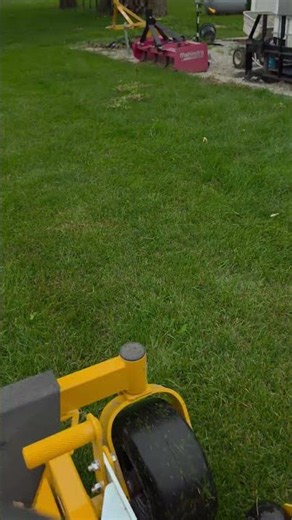 This lawnmower has impressed me #lawnmower #outdoors #lawncare