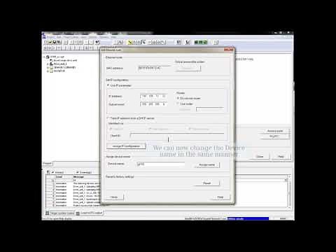 05: Changing the Device Name and IP Address in Sinamics STARTER
