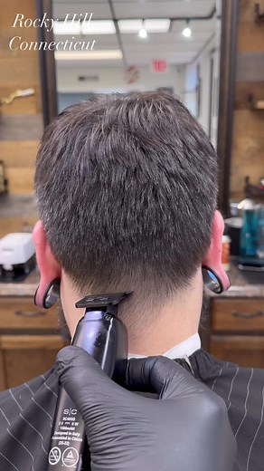 17K views · 143 reactions | Taper-fade with messy top #taperfadehaircut #taperfade #messyhairdontcare #fade #RockyHillCT | Sam's Barber Shop LLC | Facebook