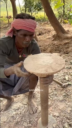 Indian! Traditional Roti Maker Making From Hard Stone #shorts
