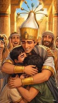 Joseph Reunites With His Brothers in Egypt ❤️🫂| Bible Story for Kids ✨#shorts #english #kids #jesus